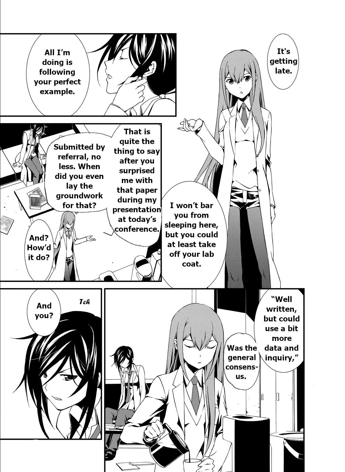 CHAOS;CHILD ～Children's Collapse～ Chapter 3 page 3 - Chapter 3: First Contact