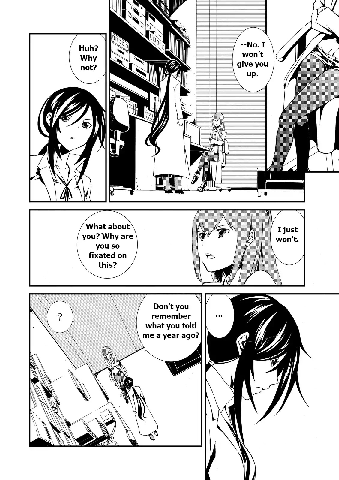 CHAOS;CHILD ～Children's Collapse～ Chapter 3 page 35 - Chapter 3: First Contact