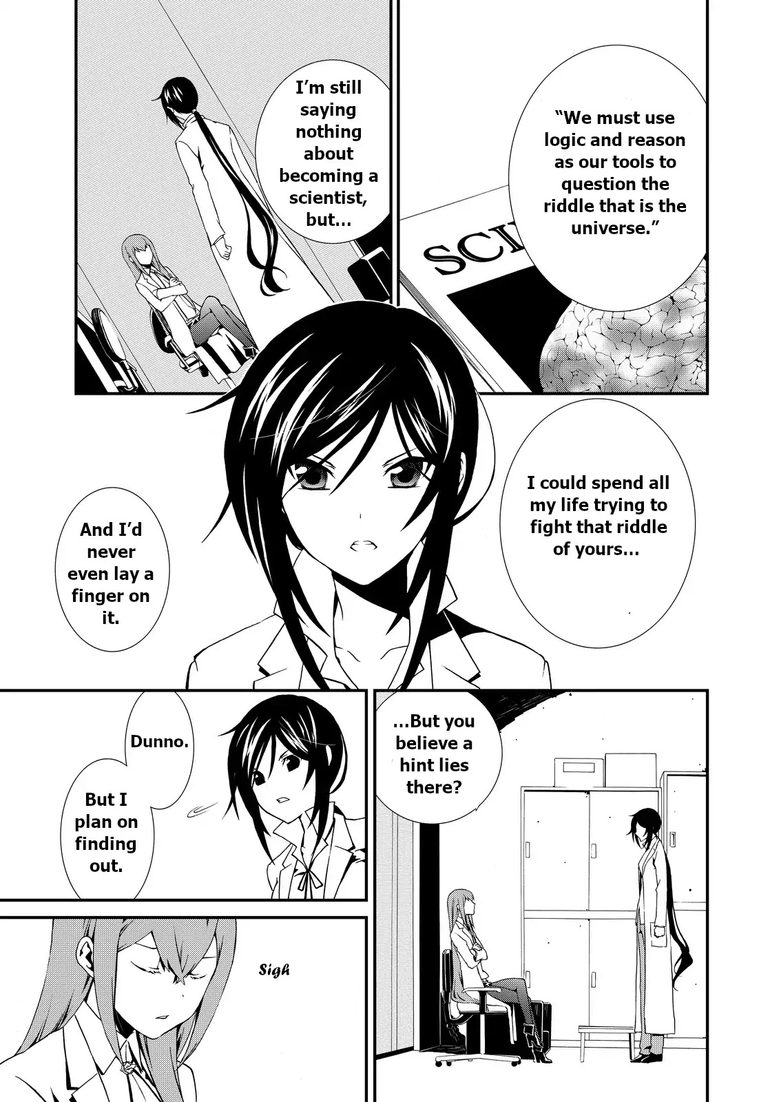 CHAOS;CHILD ～Children's Collapse～ Chapter 3 page 36 - Chapter 3: First Contact