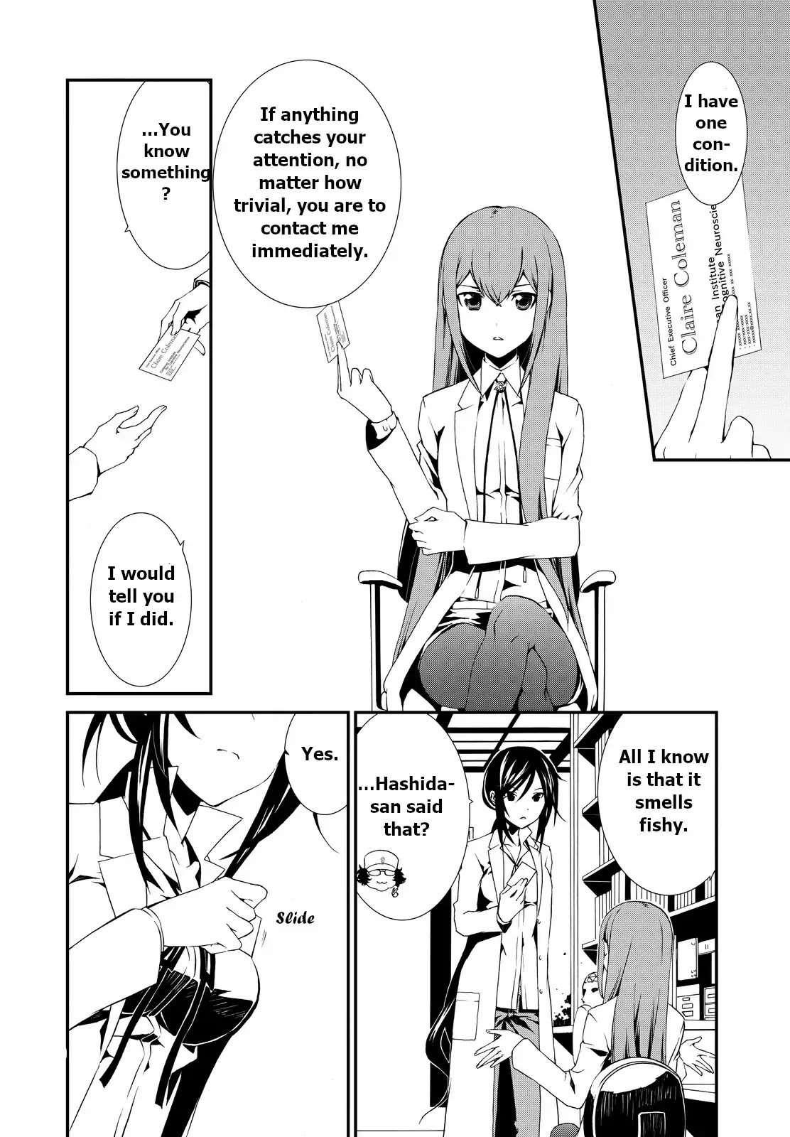 CHAOS;CHILD ～Children's Collapse～ Chapter 3 page 37 - Chapter 3: First Contact