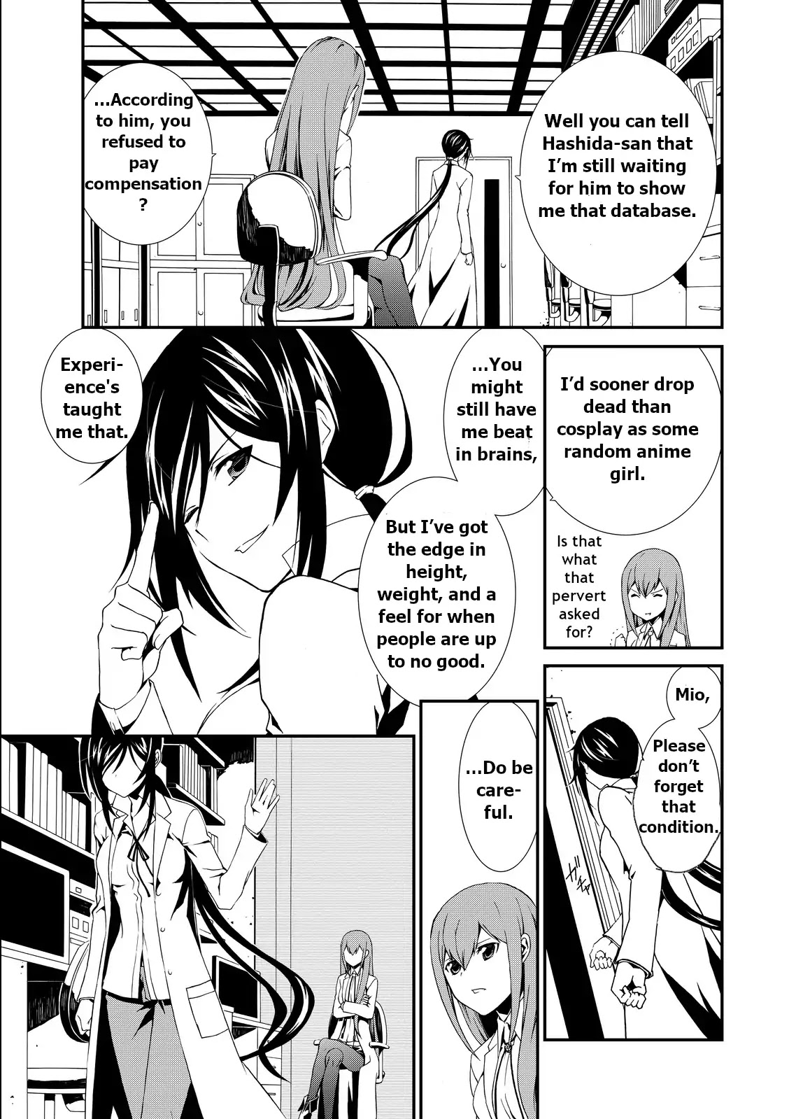 CHAOS;CHILD ～Children's Collapse～ Chapter 3 page 38 - Chapter 3: First Contact