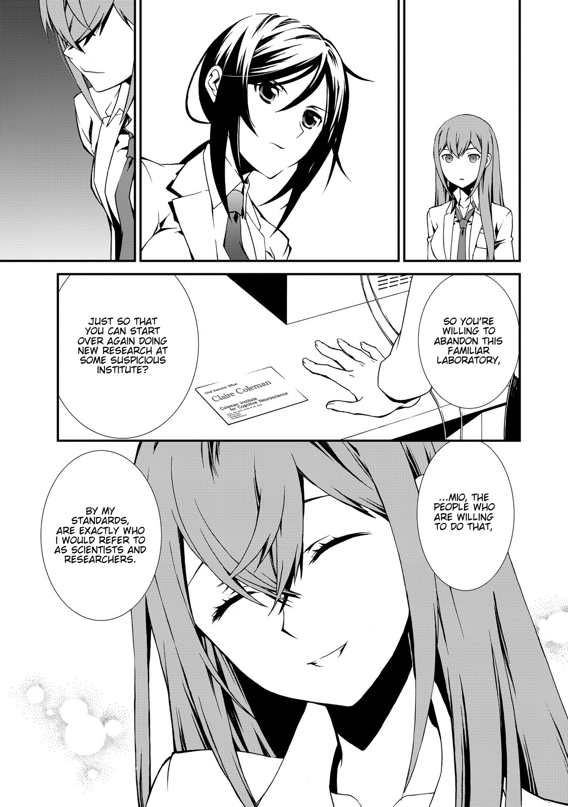 CHAOS;CHILD ～Children's Collapse～ Chapter 4 page 30 - Chapter 4: Going the distance