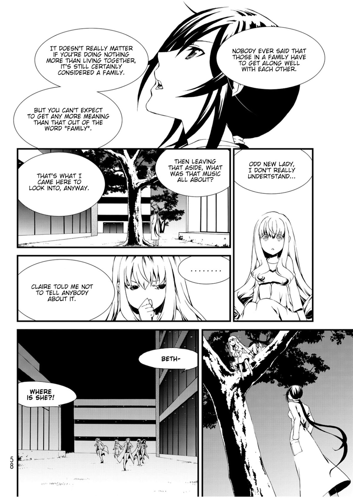 CHAOS;CHILD ～Children's Collapse～ Chapter 5 page 34 - Chapter 5: Home Sweet Home