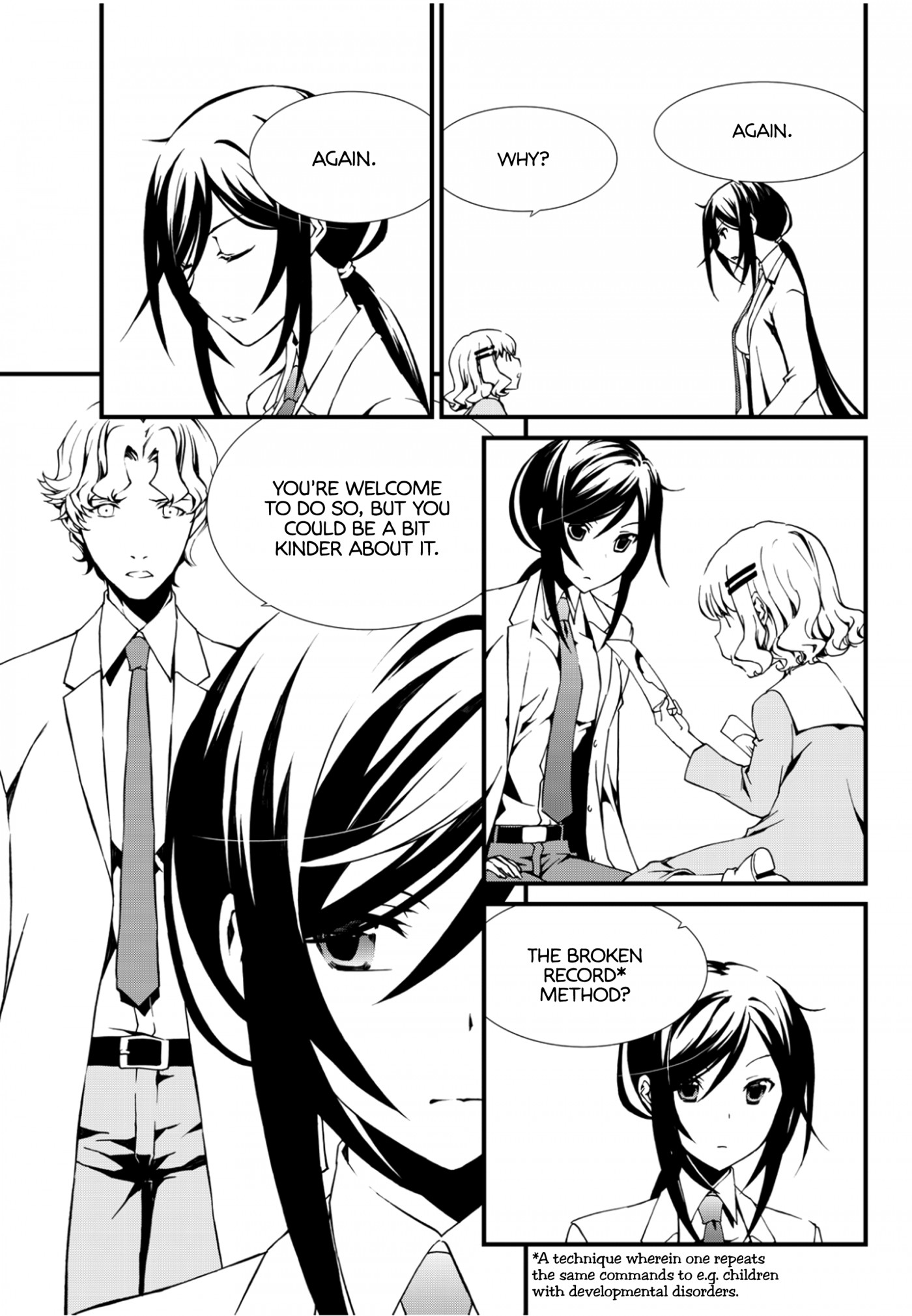 CHAOS;CHILD ～Children's Collapse～ Chapter 7 page 3 - Chapter 7: Keep going 01