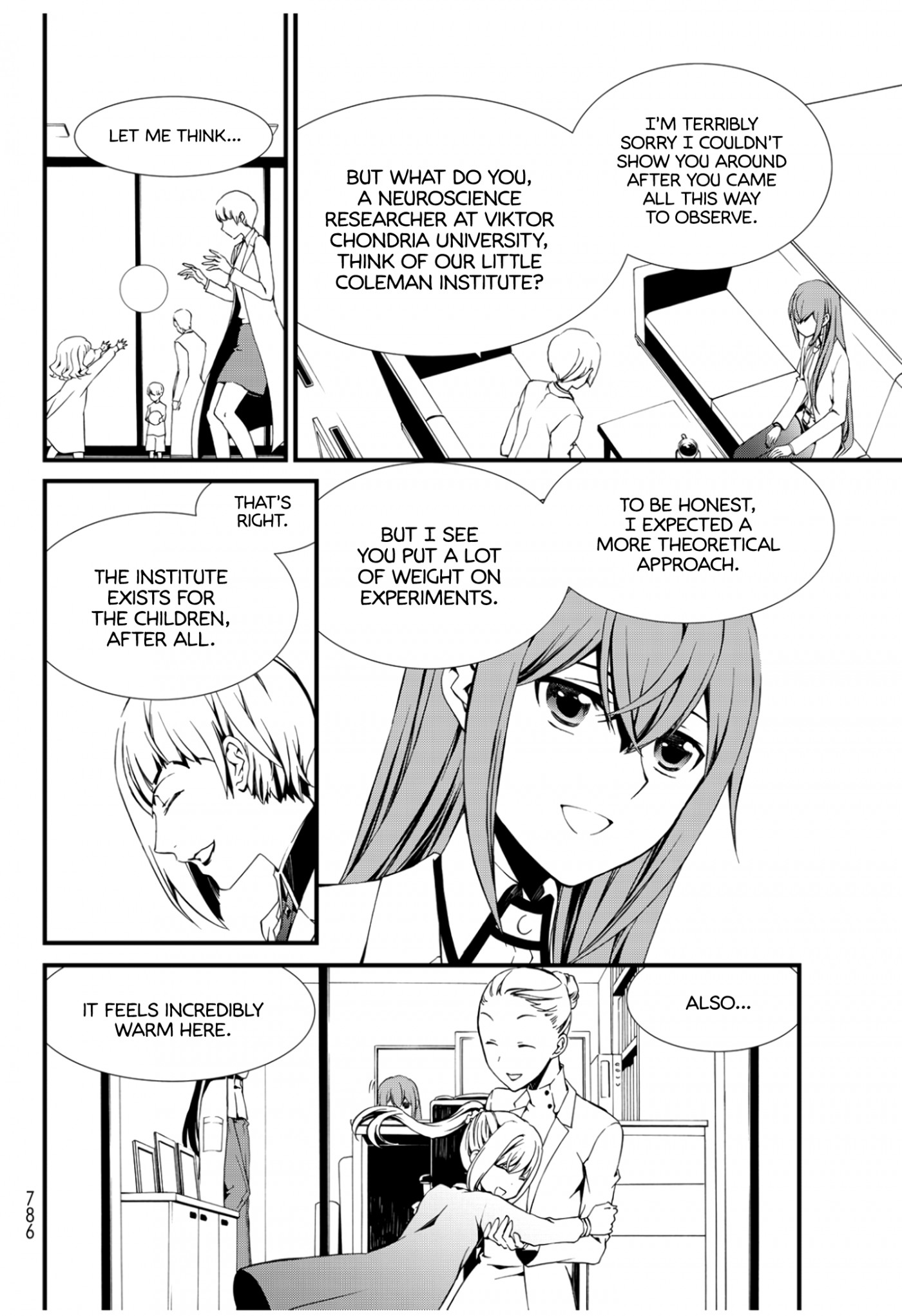 CHAOS;CHILD ～Children's Collapse～ Chapter 8 page 2 - Chapter 8: Keep going 02