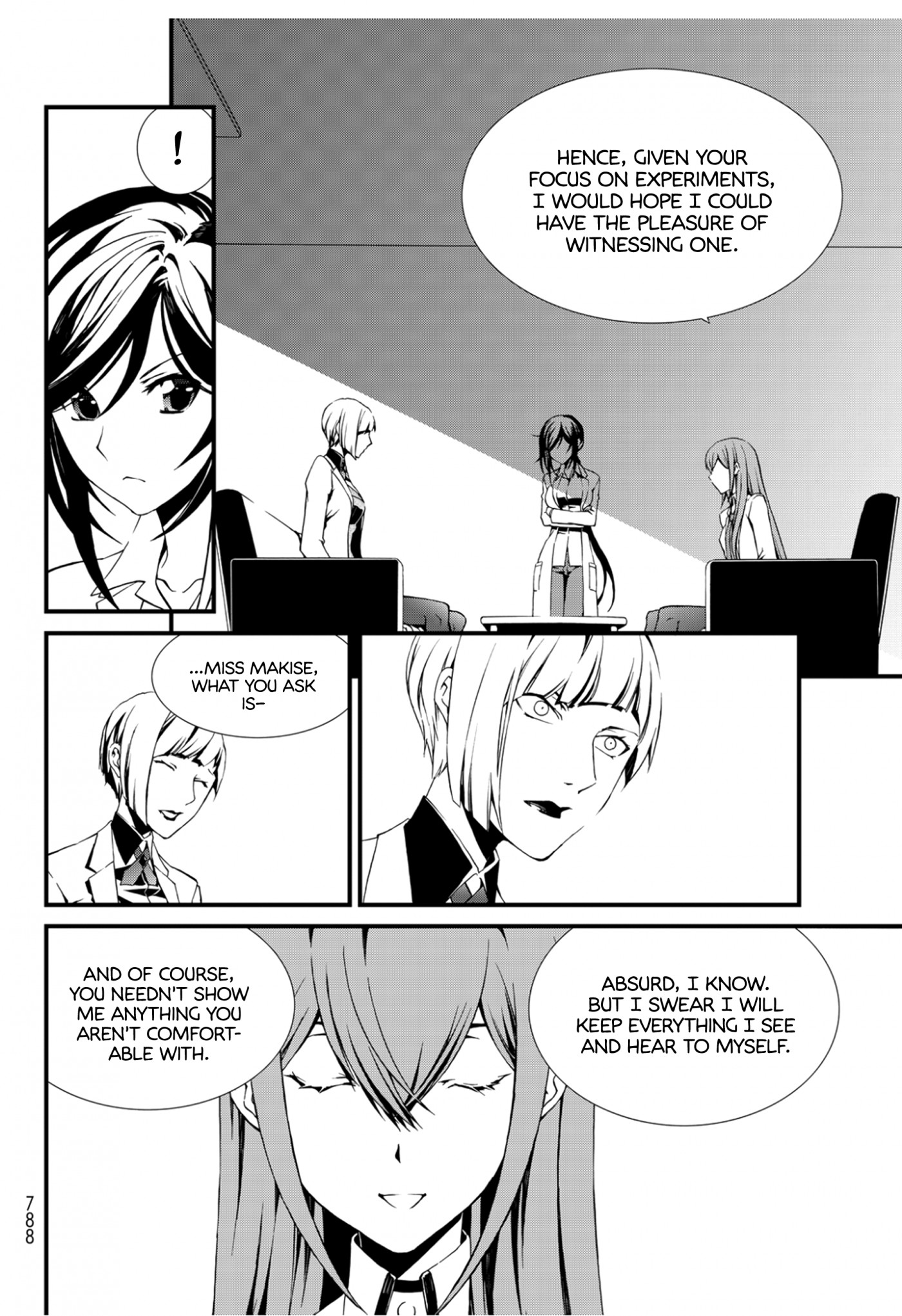 CHAOS;CHILD ～Children's Collapse～ Chapter 8 page 4 - Chapter 8: Keep going 02