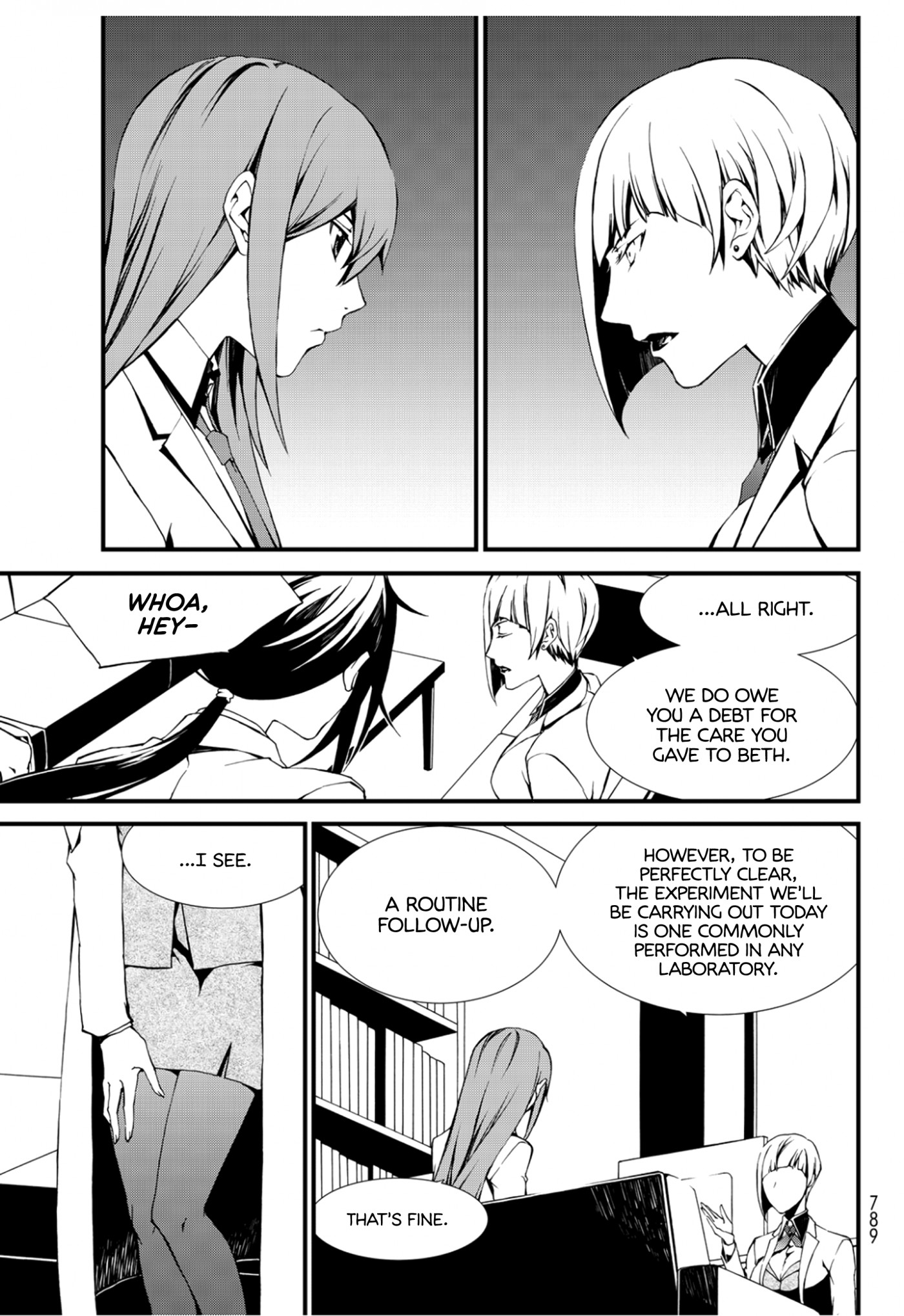 CHAOS;CHILD ～Children's Collapse～ Chapter 8 page 5 - Chapter 8: Keep going 02