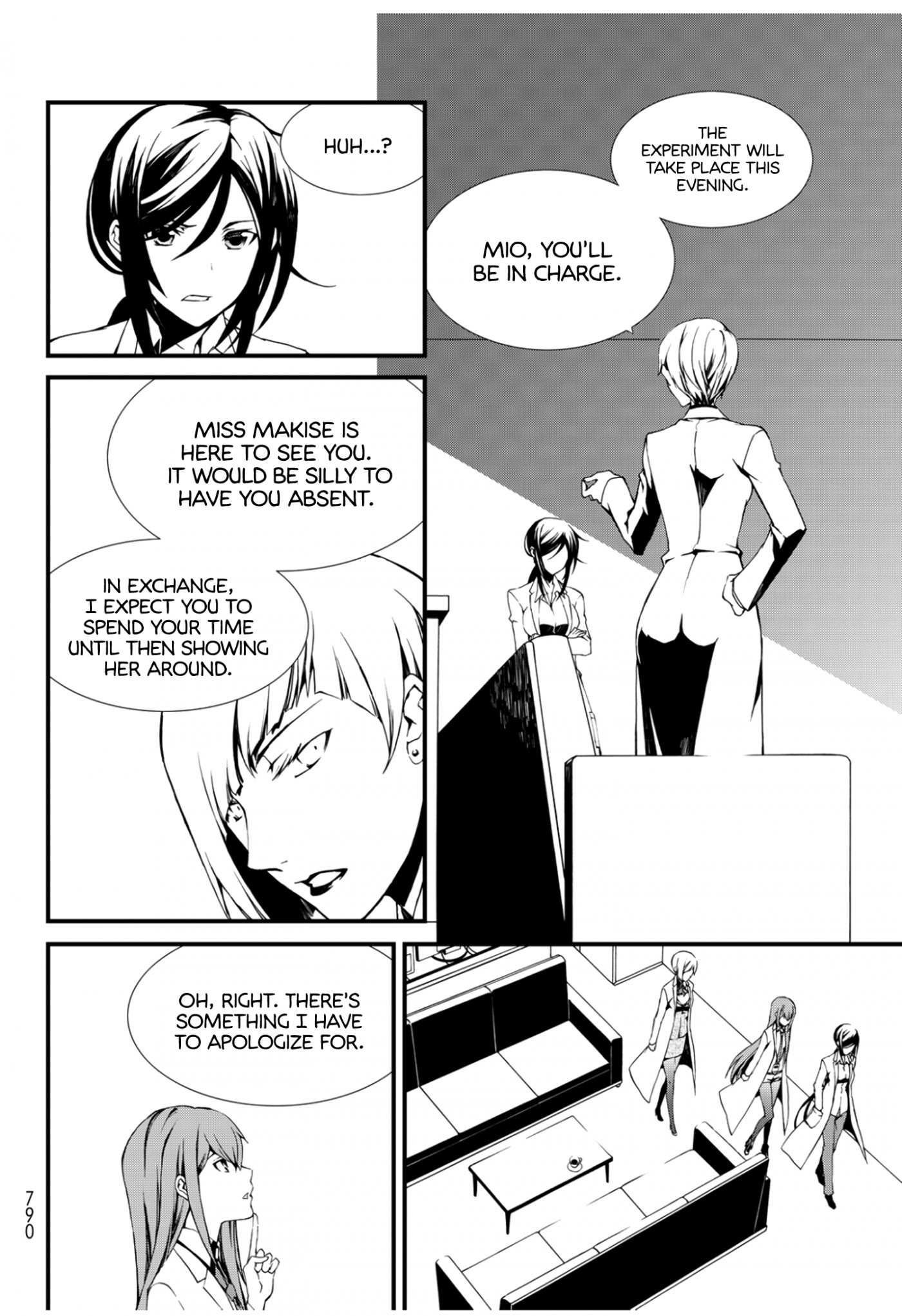 CHAOS;CHILD ～Children's Collapse～ Chapter 8 page 6 - Chapter 8: Keep going 02
