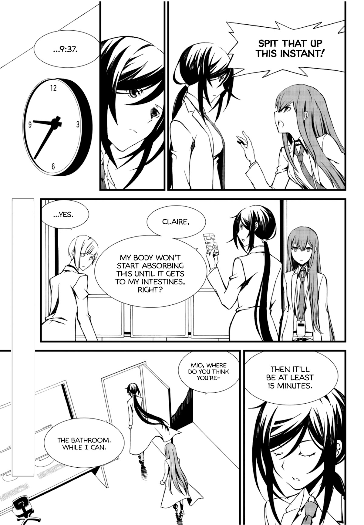CHAOS;CHILD ～Children's Collapse～ Chapter 9 page 3 - Chapter 9: Ask yourself 01