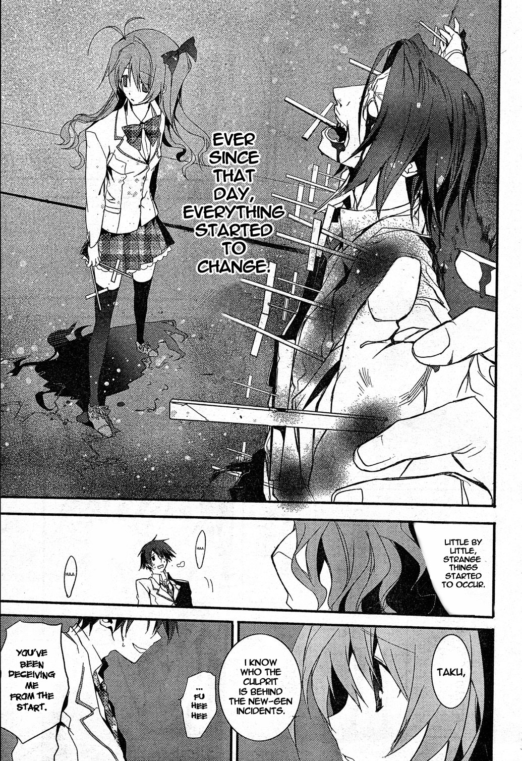 Chaos;HEAd Chapter 8 page 7 - Chapter 8