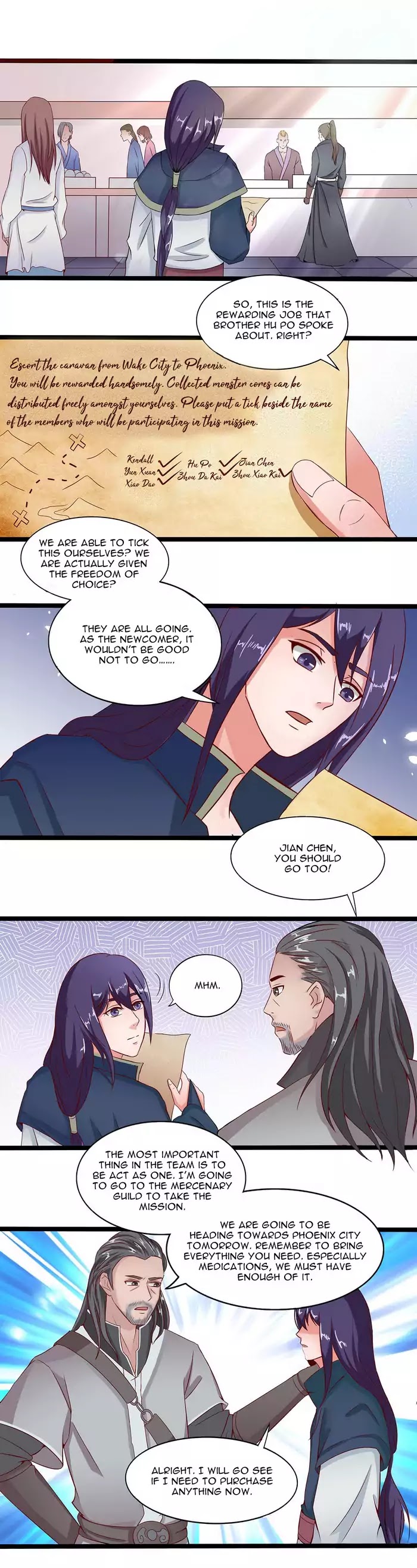 Chaotic Sword God Chapter 34 page 1 - Chapter 34