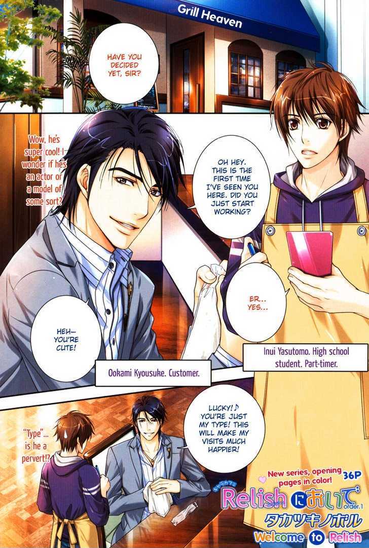 Chara Cafe Relish ni Oide Chapter 1 page 3 - Chapter 1