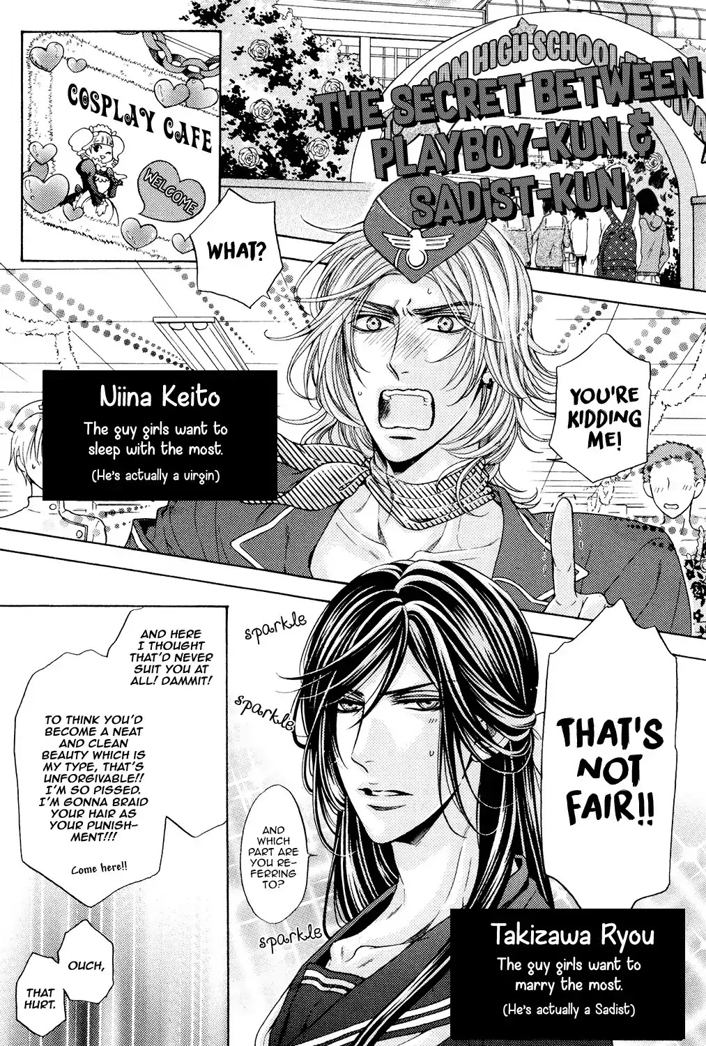 Charao-kun to Haraguro-kun no Himitsu Chapter 5 page 3 - Chapter 5