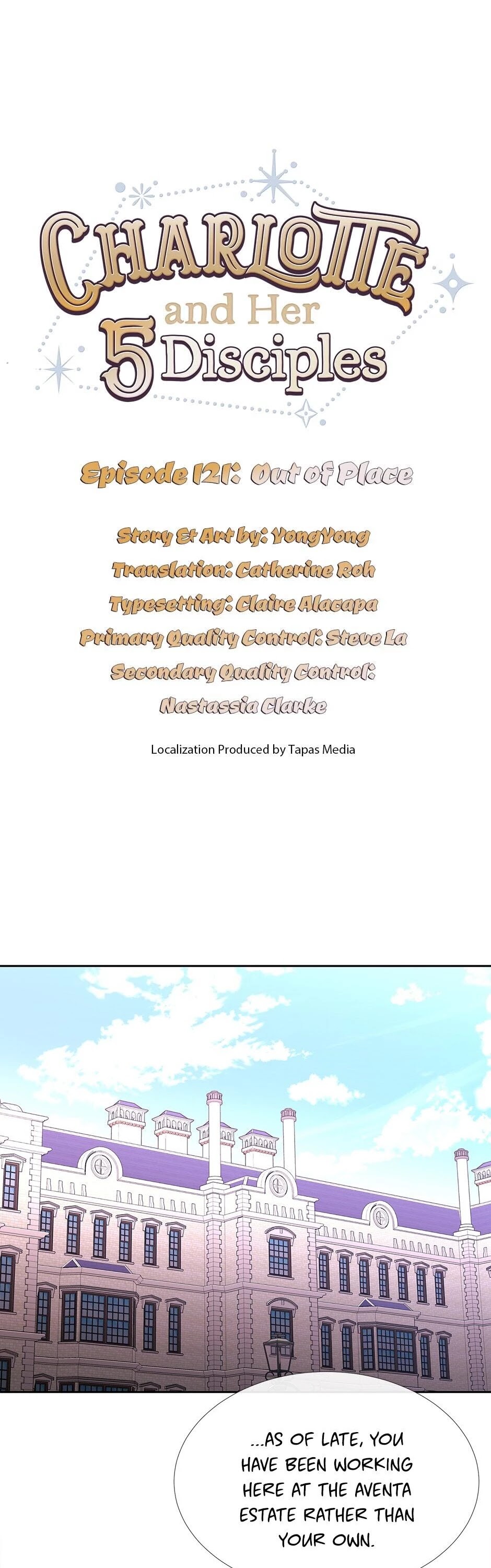 Charlotte Has Five Disciples Chapter 121 page 1 - Chapter 121: Out of Place