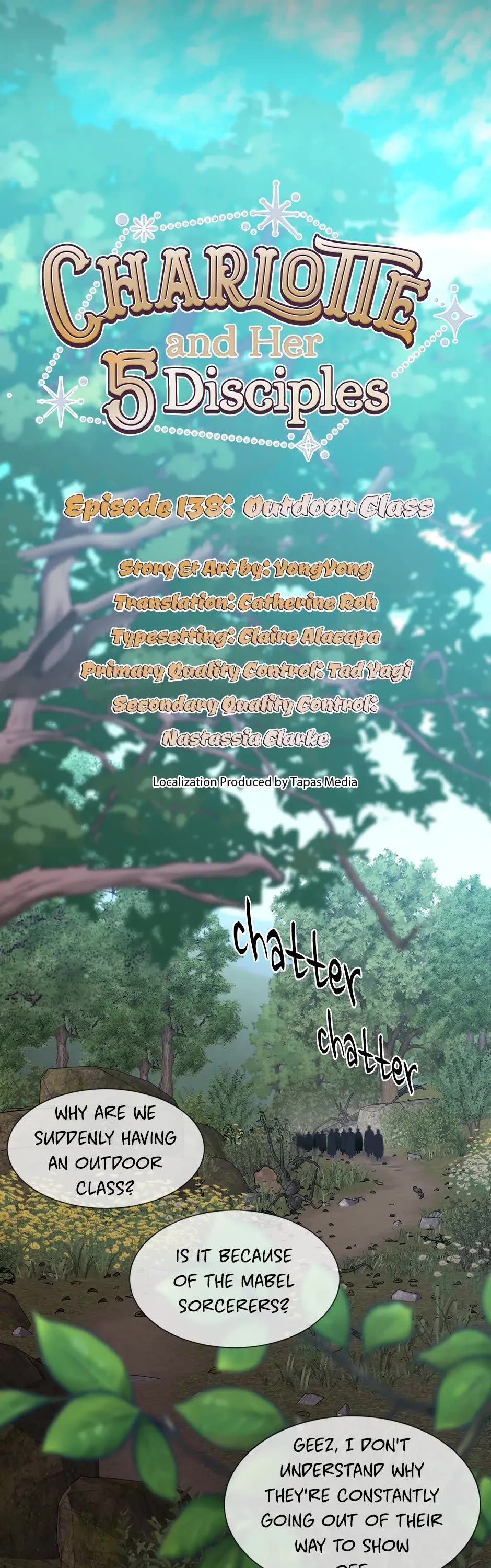 Charlotte Has Five Disciples Chapter 138 page 16 - Chapter 138: Outdoor Class