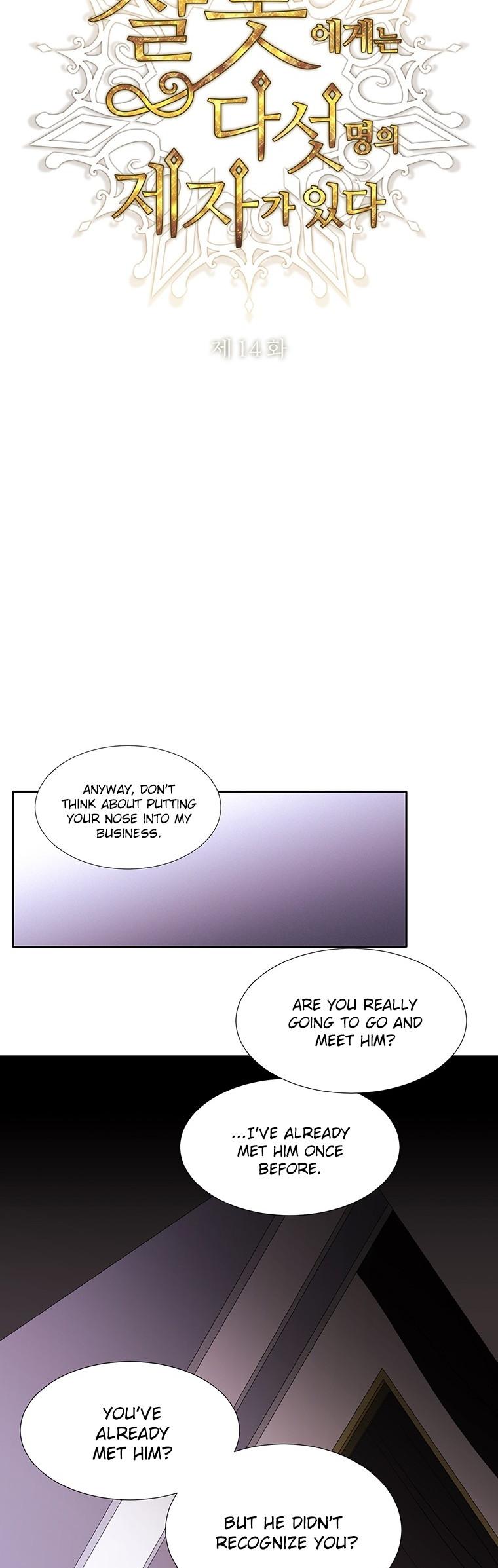Charlotte Has Five Disciples Chapter 14 page 6 - Chapter 14