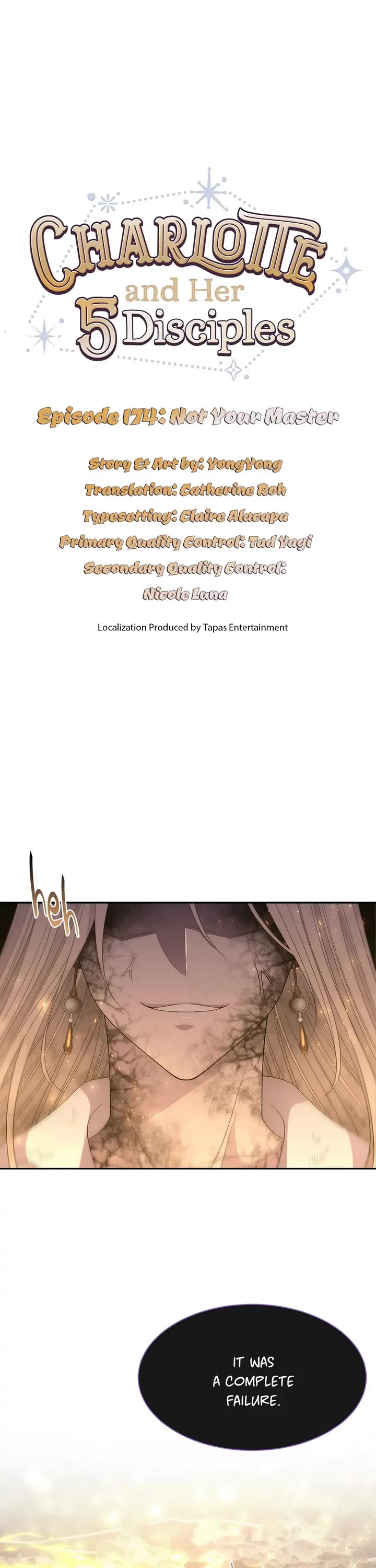 Charlotte Has Five Disciples Chapter 174 page 1 - Chapter 174: Not Your Master