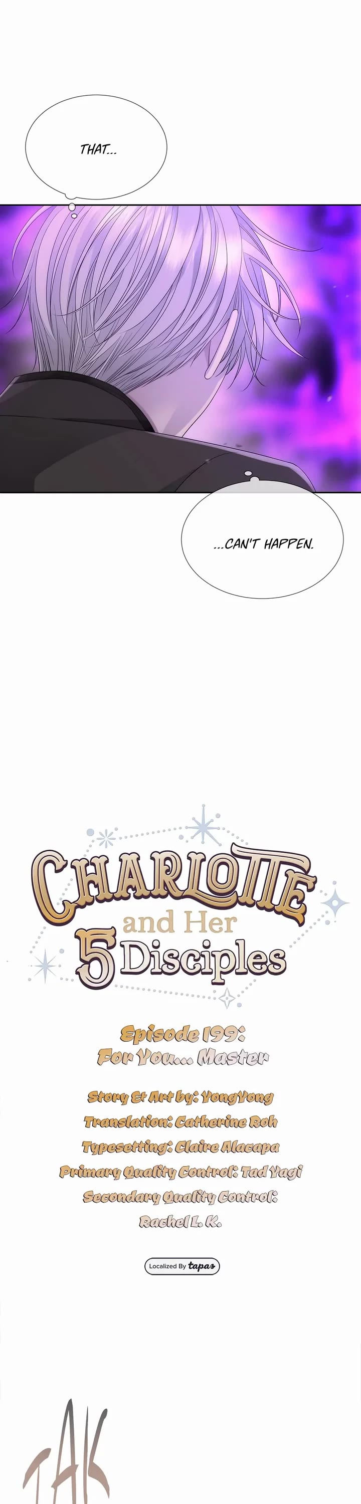 Charlotte Has Five Disciples Chapter 199 page 8 - Chapter 199: For You... Master