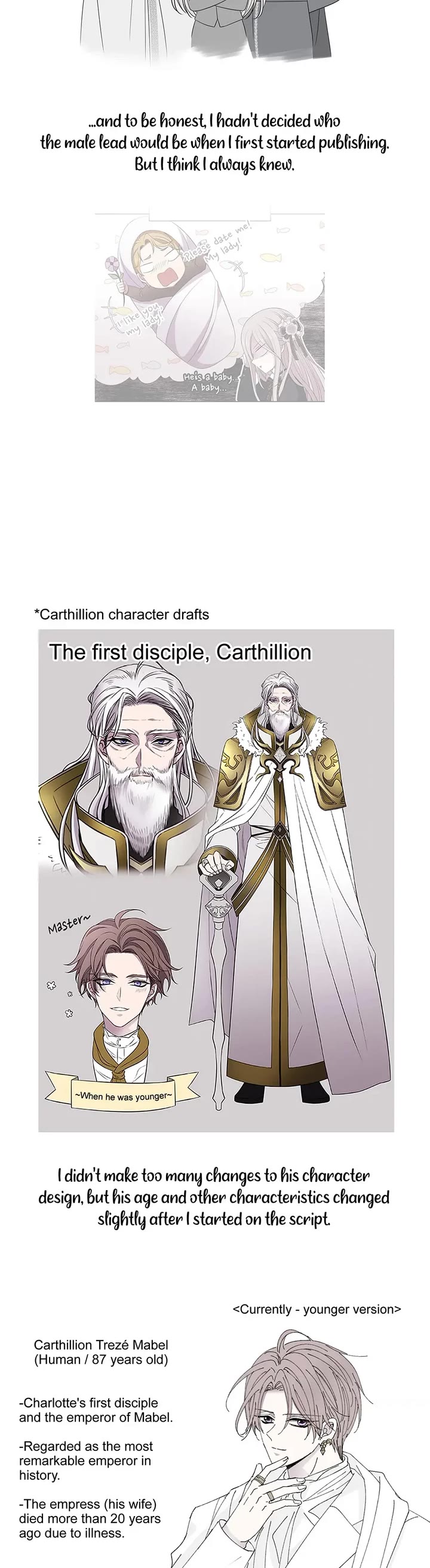 Charlotte Has Five Disciples Chapter 210.5 page 4 - Chapter 210.5: Epilogue (Author's Note)
