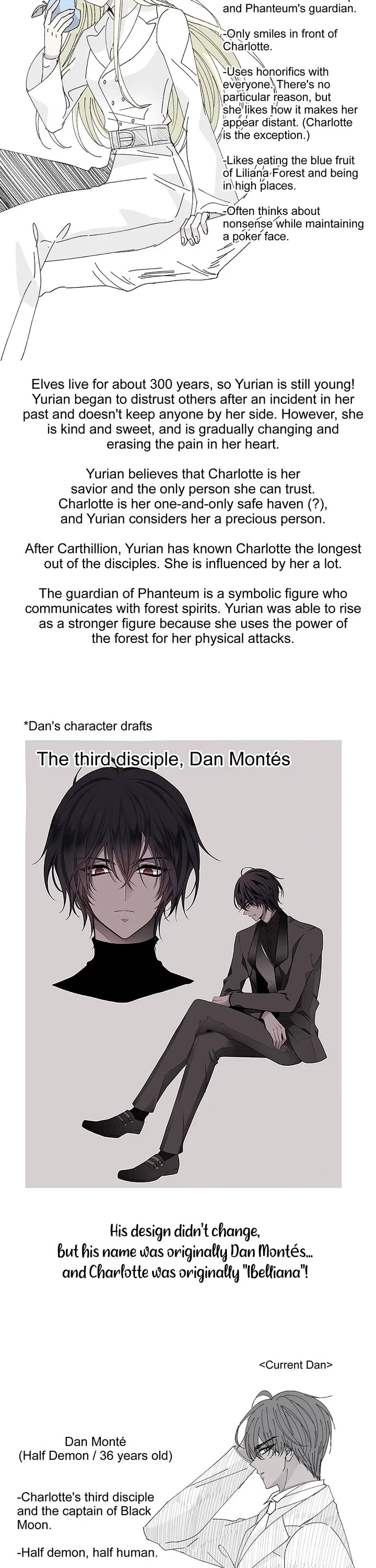 Charlotte Has Five Disciples Chapter 210.5 page 6 - Chapter 210.5: Epilogue (Author's Note)