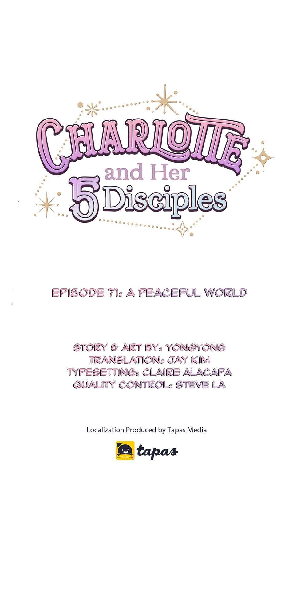 Charlotte Has Five Disciples Chapter 71 page 1 - Chapter 71: A Peaceful World