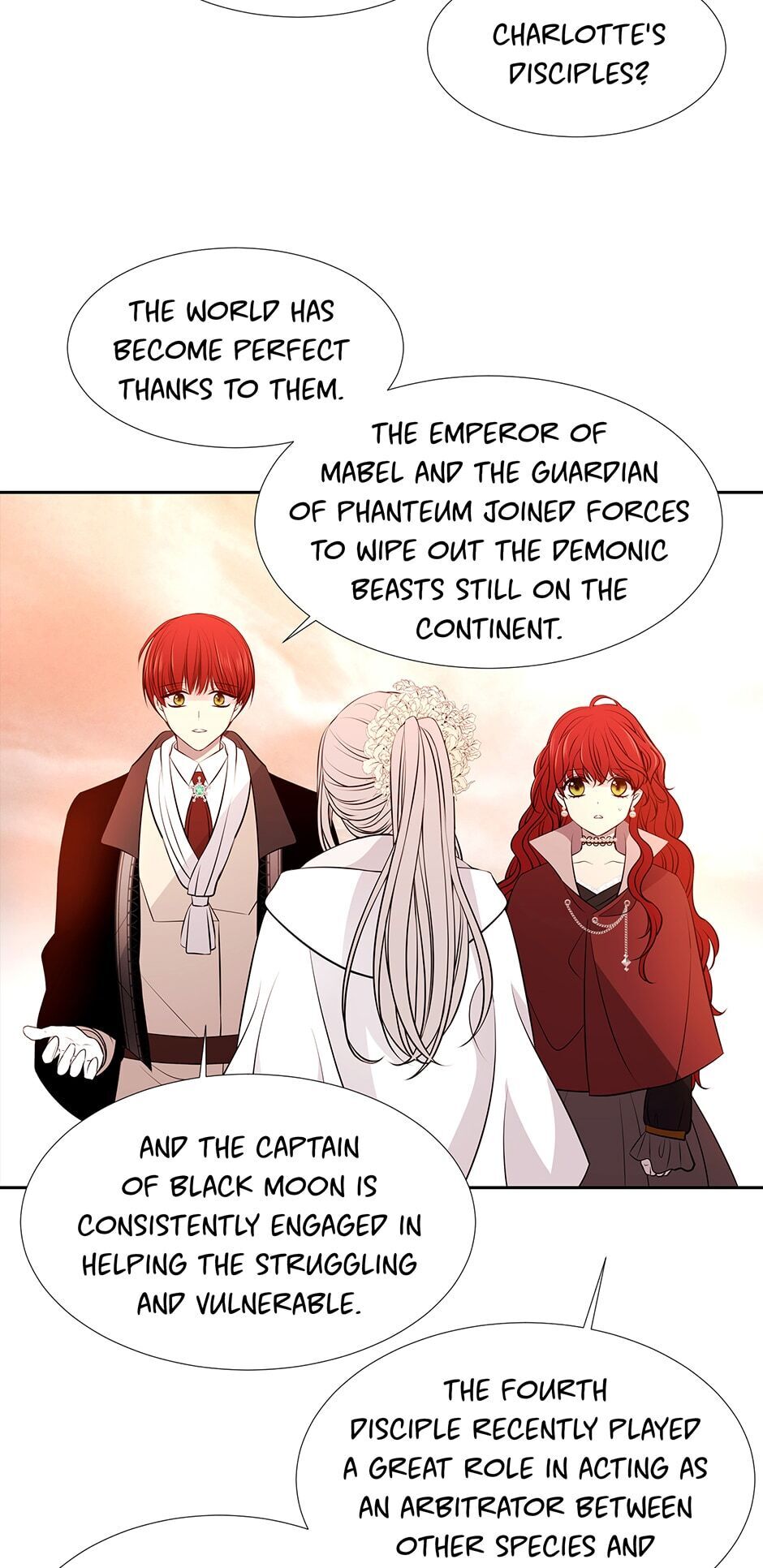 Charlotte Has Five Disciples Chapter 71 page 15 - Chapter 71: A Peaceful World