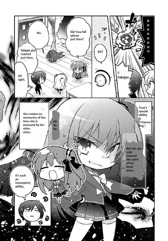 Charlotte the 4-koma - Seshun o Kakenukero! Chapter 4 page 9 - Chapter 4