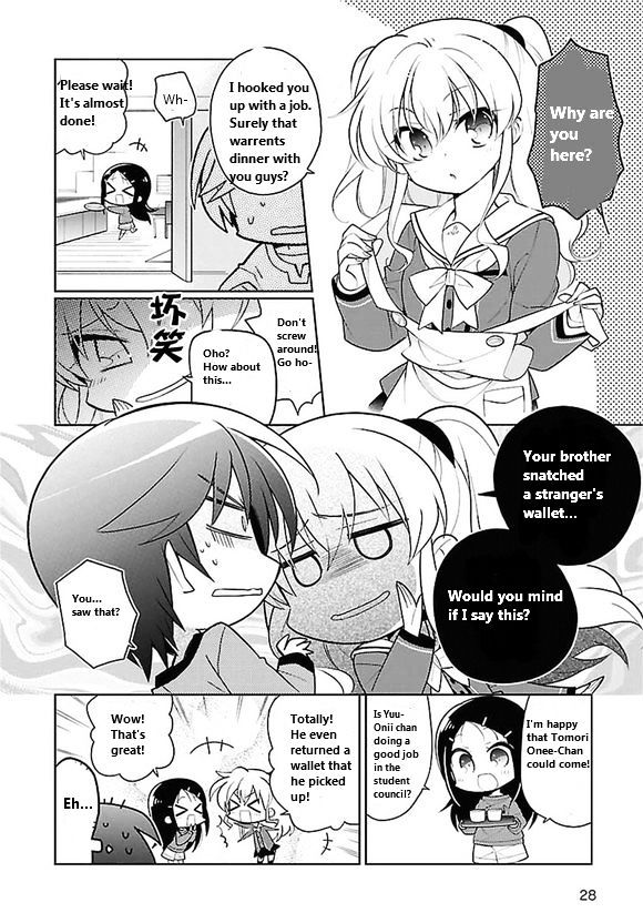 Charlotte the 4-koma - Seshun o Kakenukero! Chapter 5 page 10 - Chapter 5