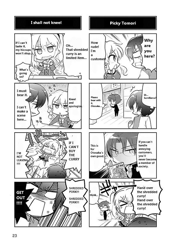 Charlotte the 4-koma - Seshun o Kakenukero! Chapter 5 page 5 - Chapter 5