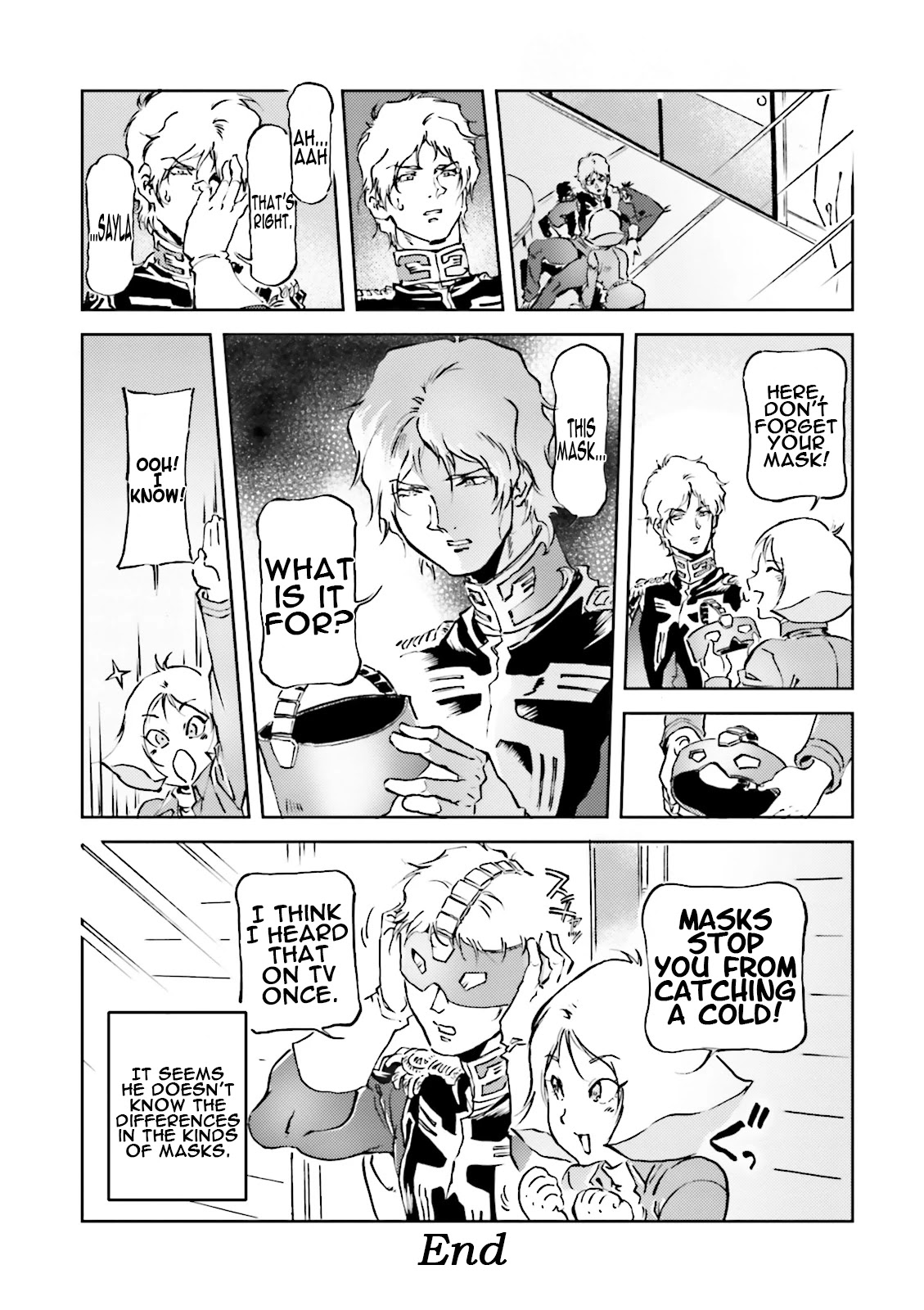Char's Daily Life Chapter 31.5 page 5 - Chapter 31.5: Bonus Chapter: Char's Mask