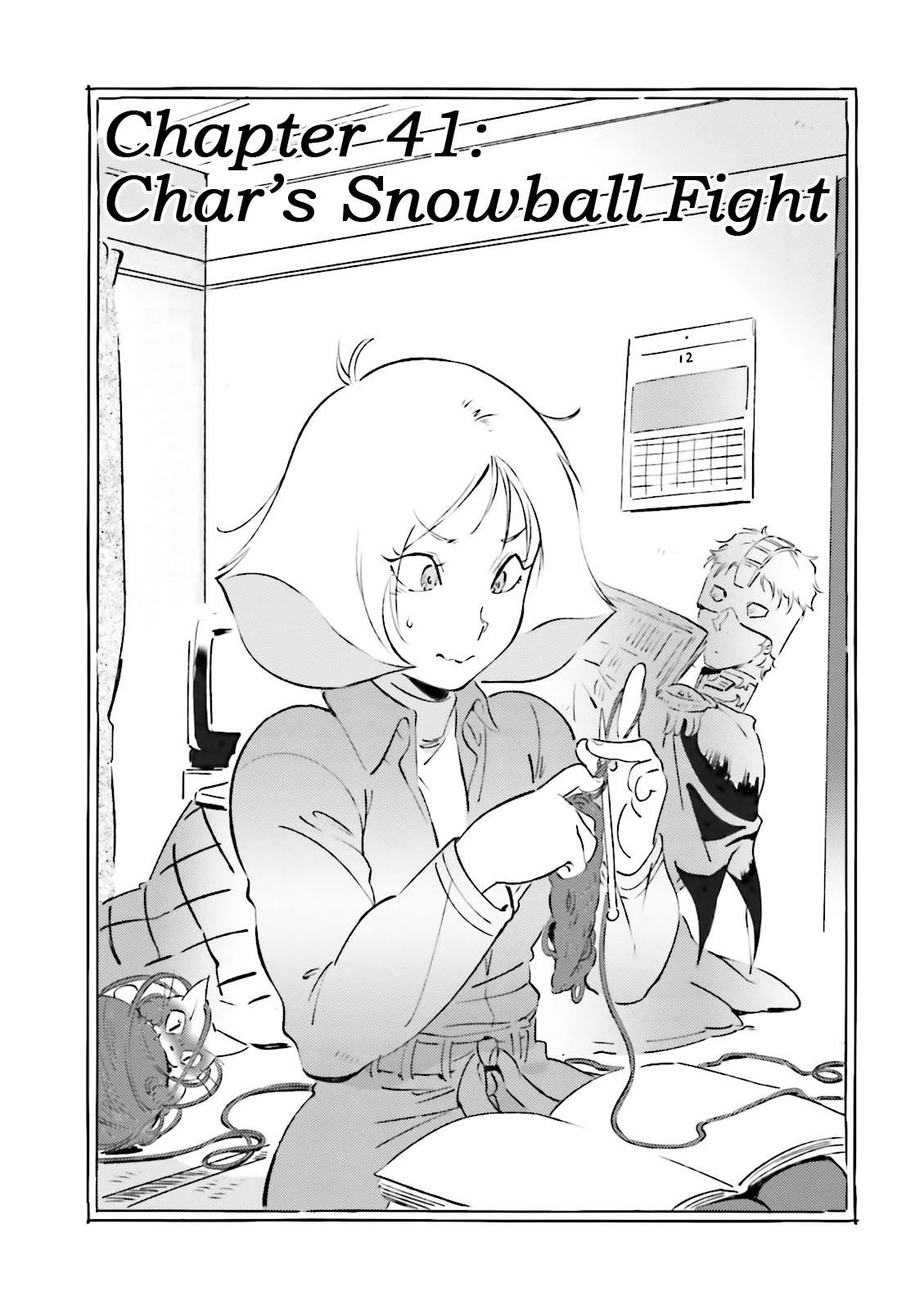 Char's Daily Life Chapter 41 page 5 - Chapter 41: Char's Snowball Fight