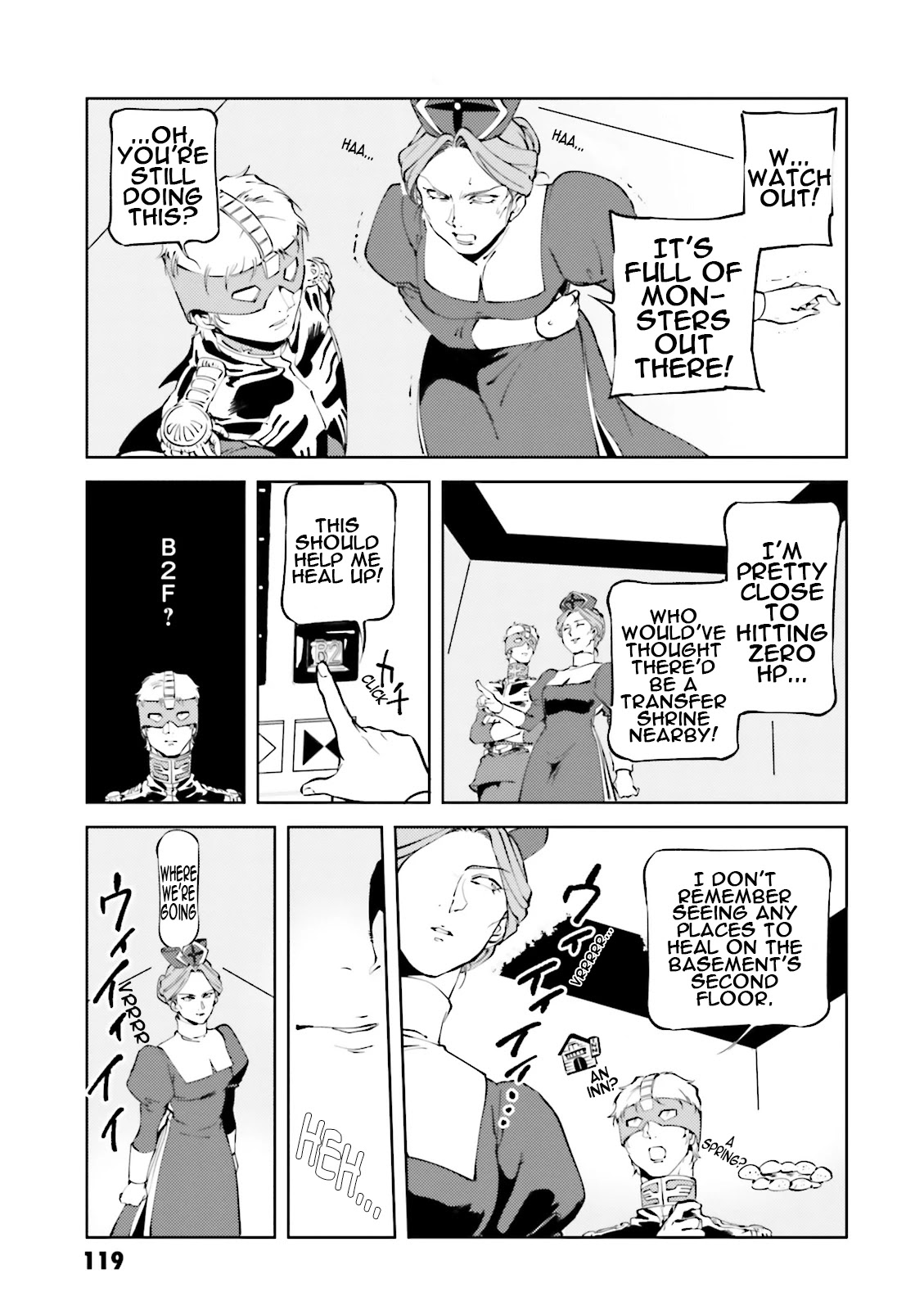 Char's Daily Life Chapter 46 page 13 - Chapter 46: Char's Elevator