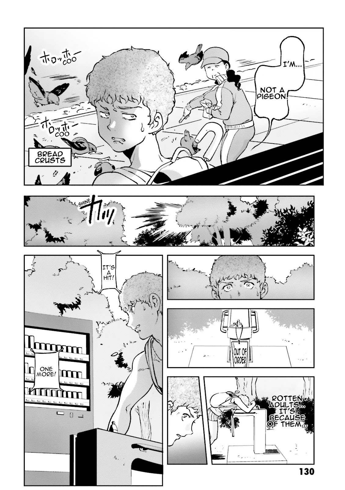 Char's Daily Life Chapter 47 page 4 - Chapter 47: Amuro's Daily Life (Wandering Part)