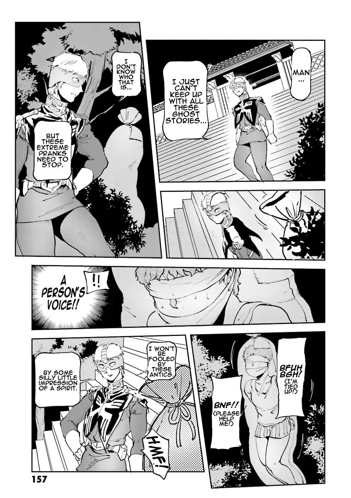 Char's Daily Life Chapter 48 page 11 - Chapter 48: Amuro's Daily Life (Poltergeist Part)