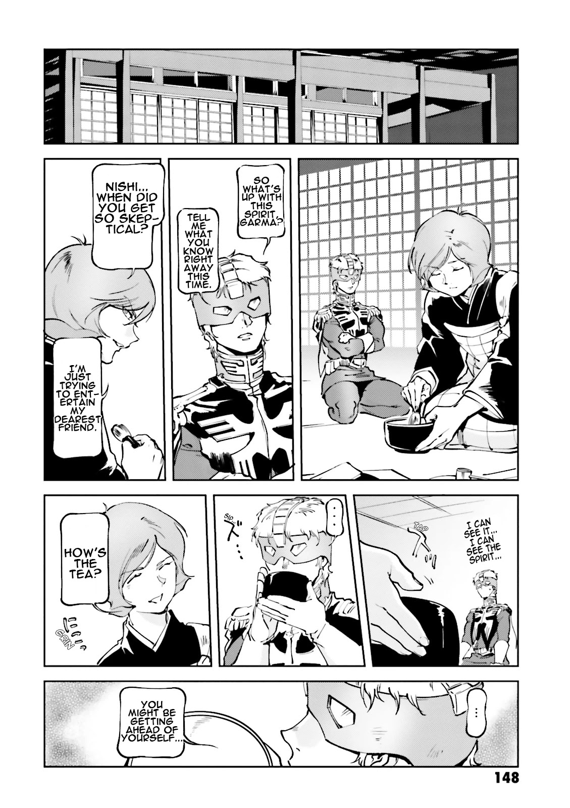 Char's Daily Life Chapter 48 page 2 - Chapter 48: Amuro's Daily Life (Poltergeist Part)