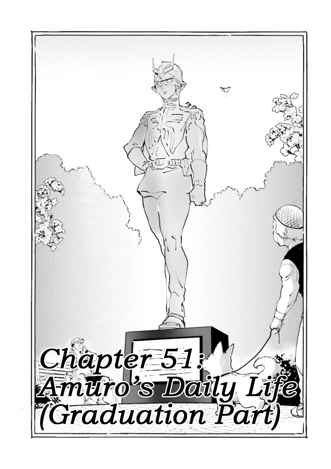 Char's Daily Life Chapter 51 page 1 - Chapter 51: Amuro's Daily Life (Graduation Part)