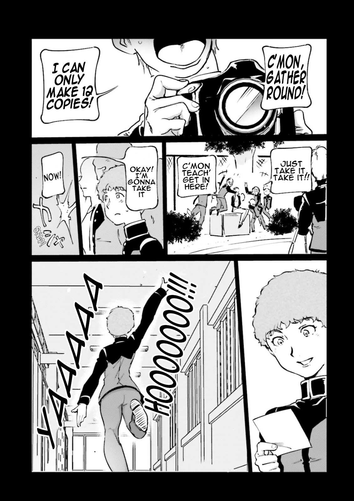 Char's Daily Life Chapter 51 page 13 - Chapter 51: Amuro's Daily Life (Graduation Part)