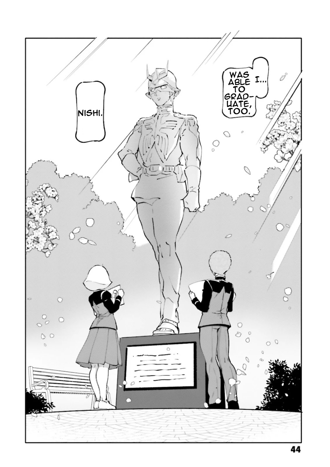 Char's Daily Life Chapter 51 page 18 - Chapter 51: Amuro's Daily Life (Graduation Part)