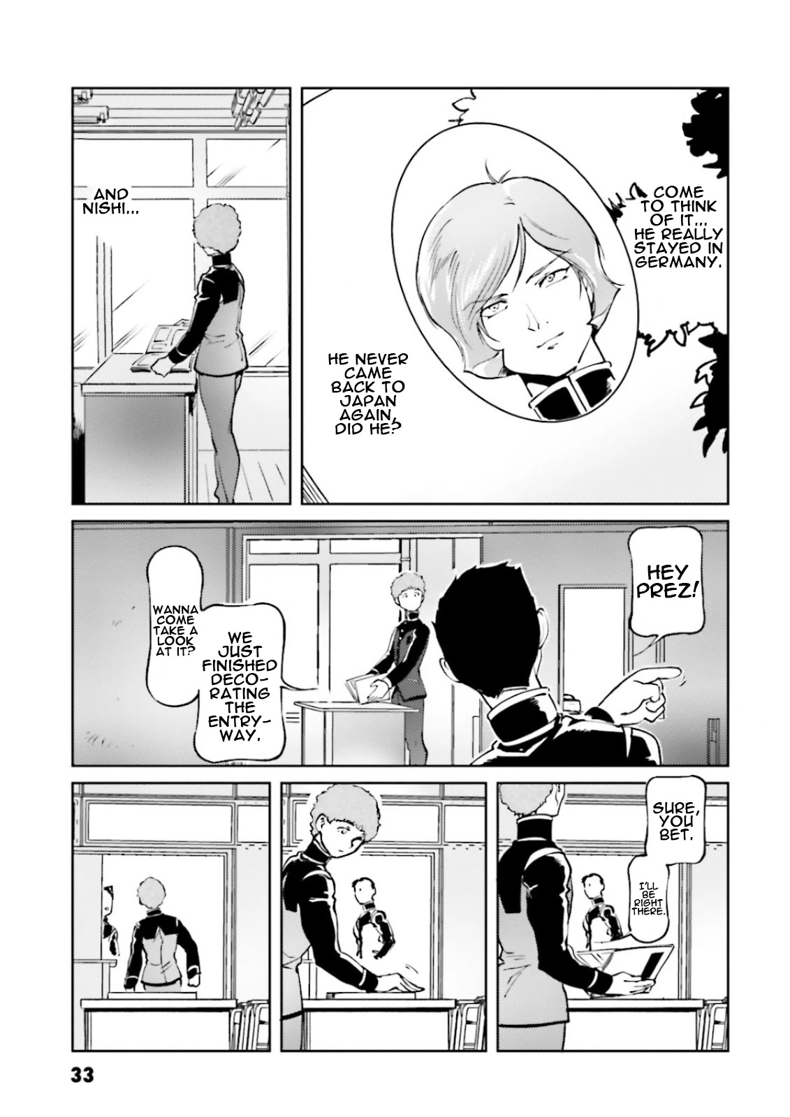 Char's Daily Life Chapter 51 page 7 - Chapter 51: Amuro's Daily Life (Graduation Part)