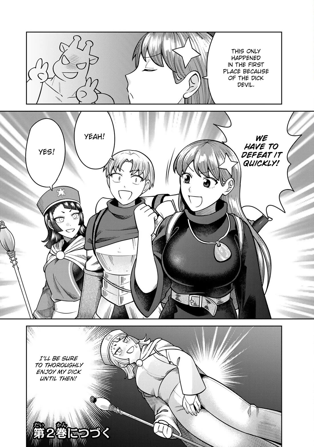 Chase the Chin Chin Devil! Chapter 10 page 14 - Chapter 10: Is It Hopeless?! An and Gyno Get Captured!