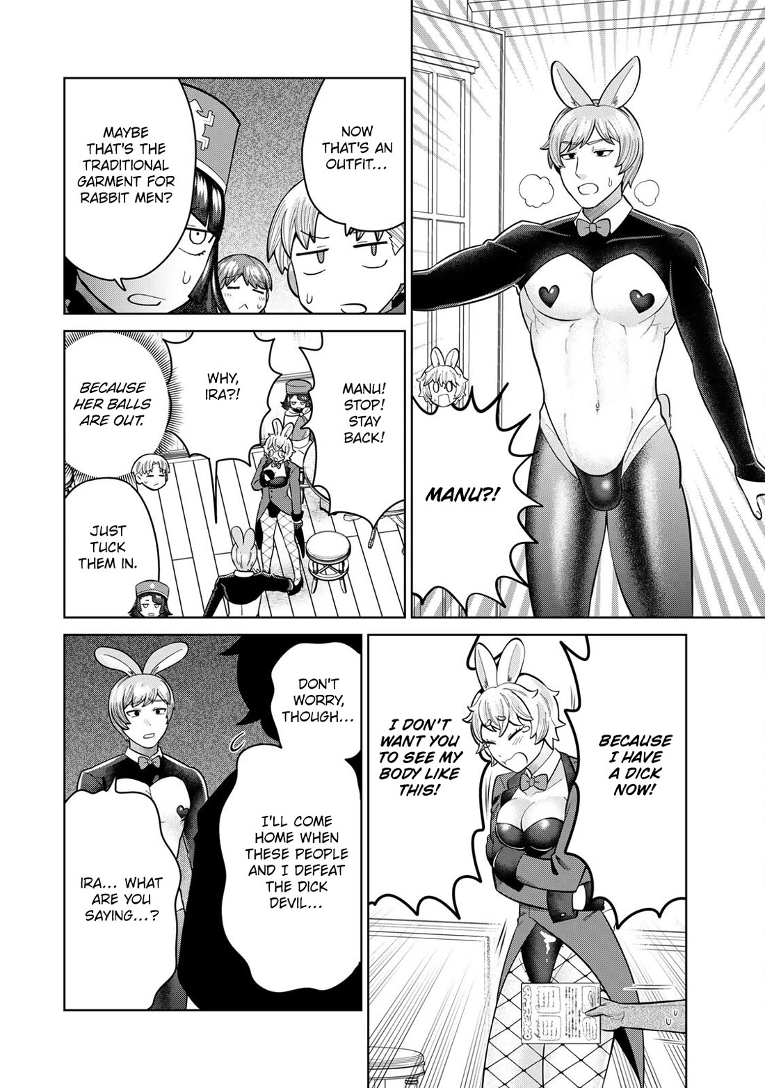 Chase the Chin Chin Devil! Chapter 13 page 8 - Chapter 13: Watch Out for Poking Balls