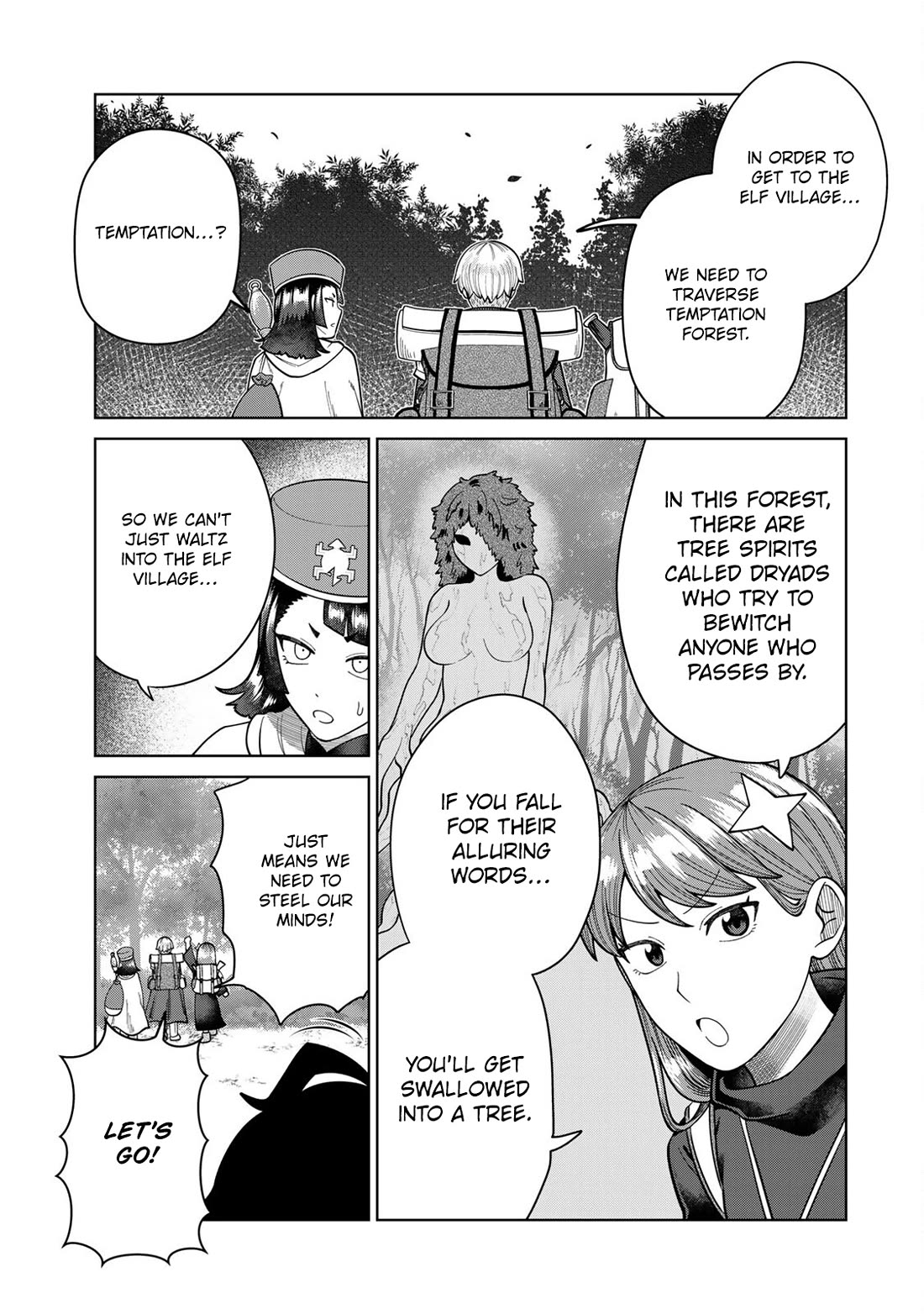 Chase the Chin Chin Devil! Chapter 14 page 1 - Chapter 14: Overcoming Temptation Forest!
