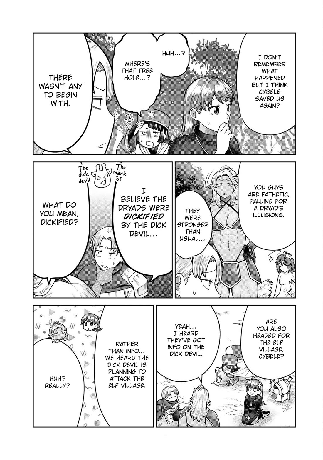 Chase the Chin Chin Devil! Chapter 14 page 11 - Chapter 14: Overcoming Temptation Forest!