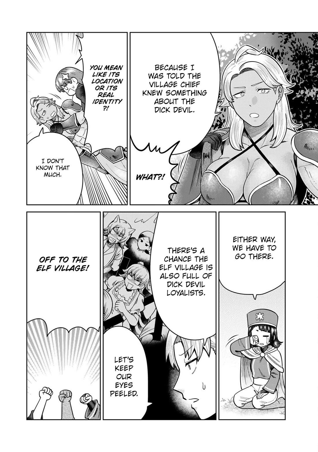 Chase the Chin Chin Devil! Chapter 14 page 12 - Chapter 14: Overcoming Temptation Forest!