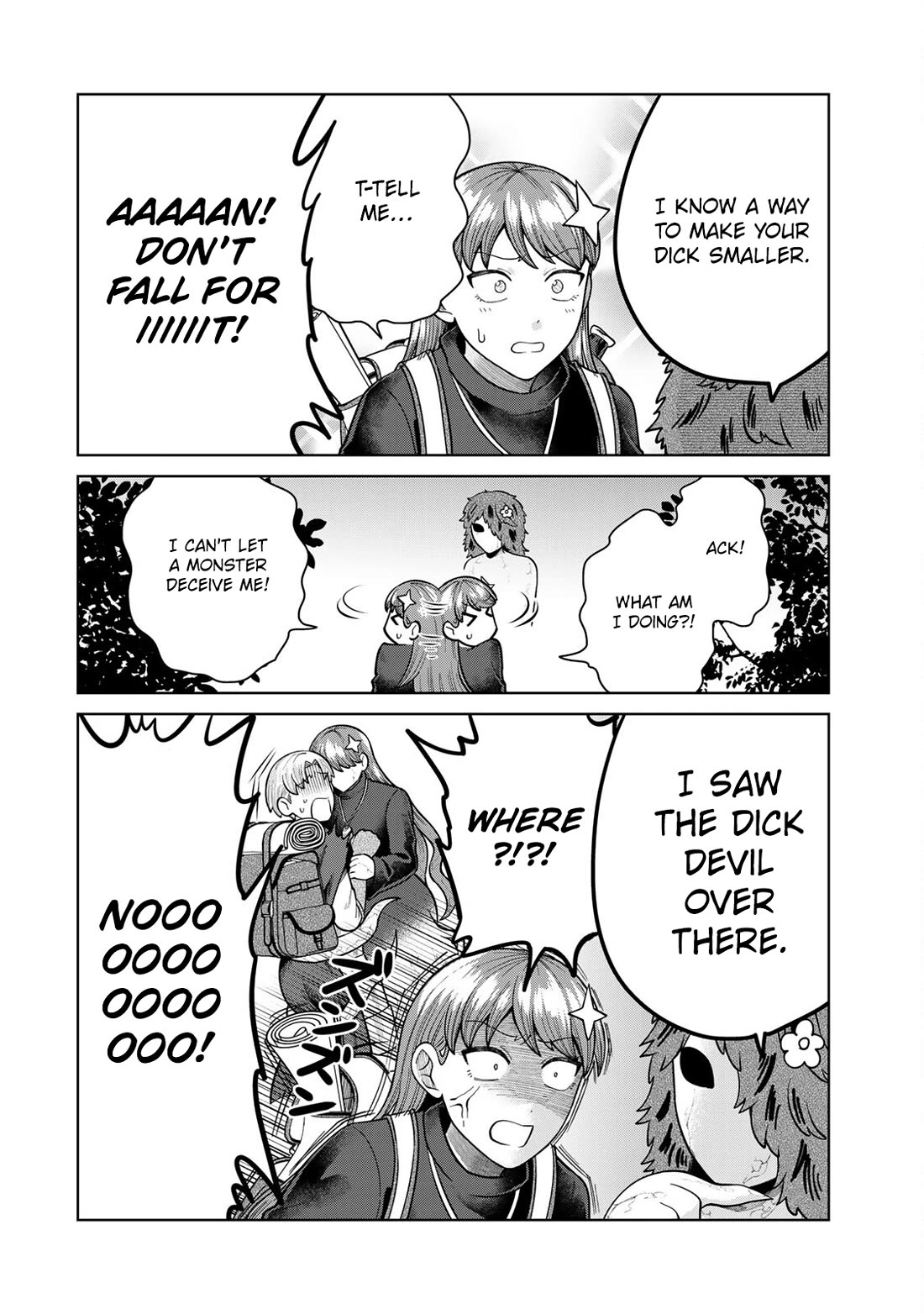 Chase the Chin Chin Devil! Chapter 14 page 4 - Chapter 14: Overcoming Temptation Forest!