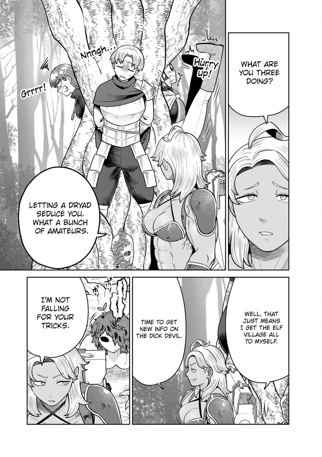 Chase the Chin Chin Devil! Chapter 14 page 8 - Chapter 14: Overcoming Temptation Forest!