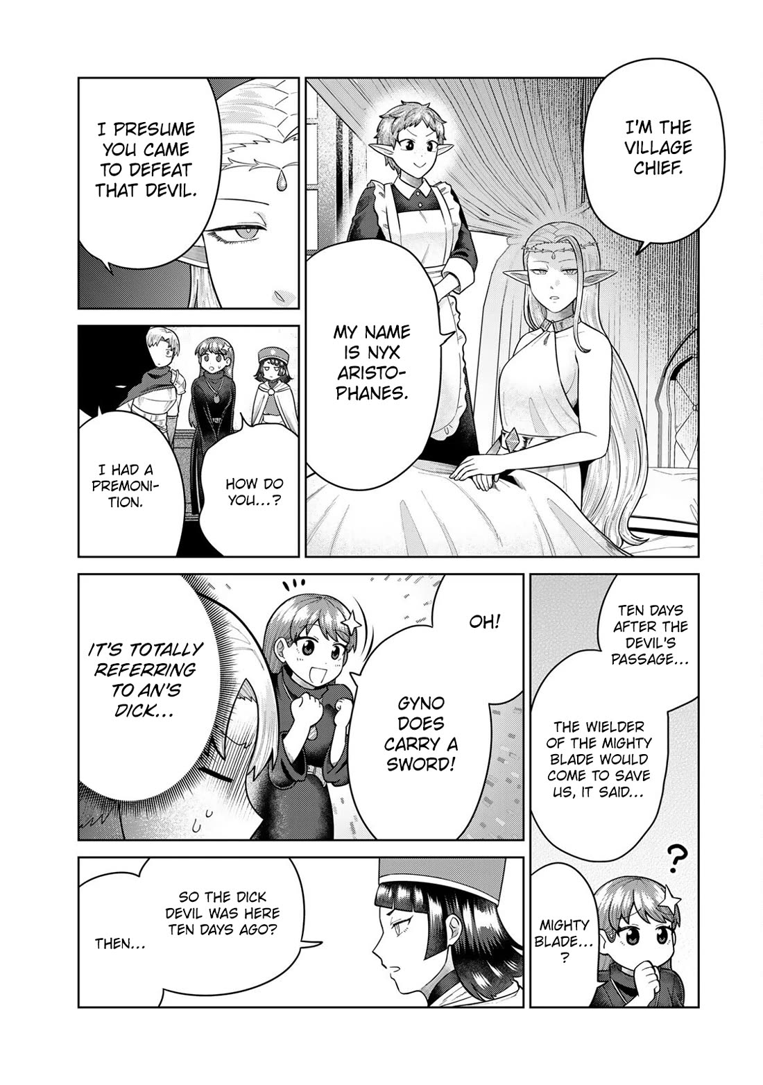 Chase the Chin Chin Devil! Chapter 15 page 3 - Chapter 15: Visiting the Elf Village!