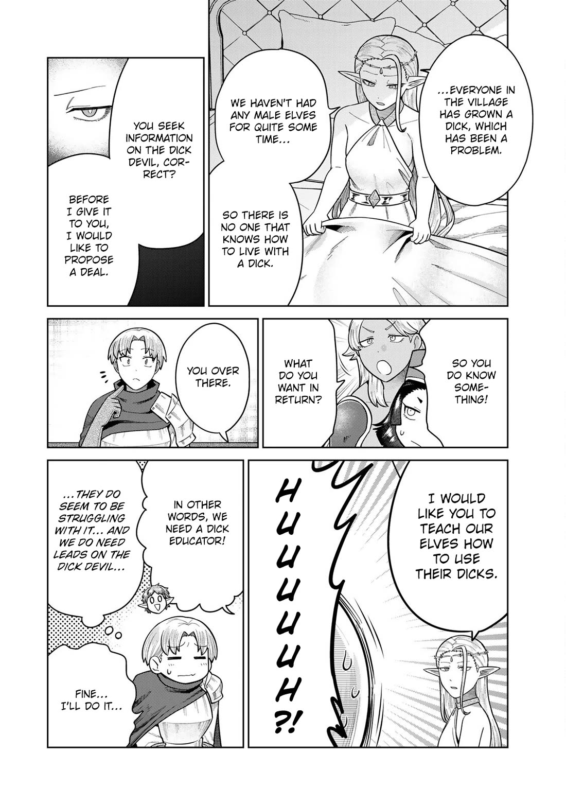 Chase the Chin Chin Devil! Chapter 15 page 4 - Chapter 15: Visiting the Elf Village!