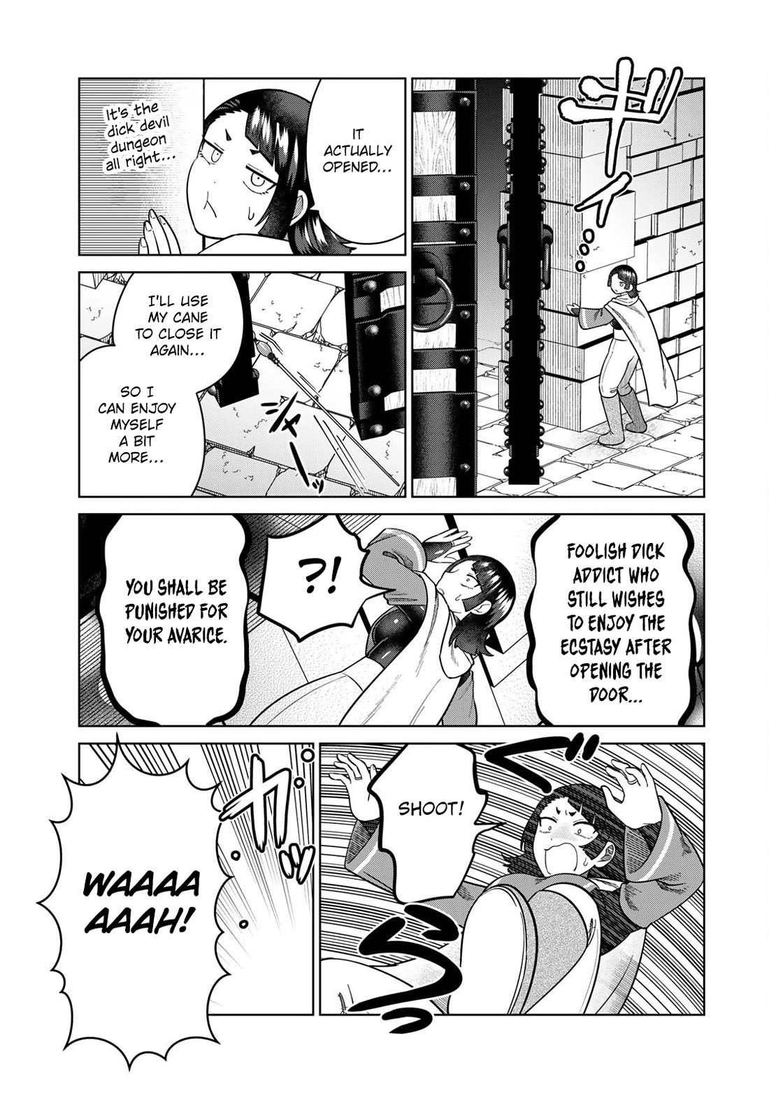 Chase the Chin Chin Devil! Chapter 19 page 13 - Chapter 19: Clear the Dick Devil Dungeon!