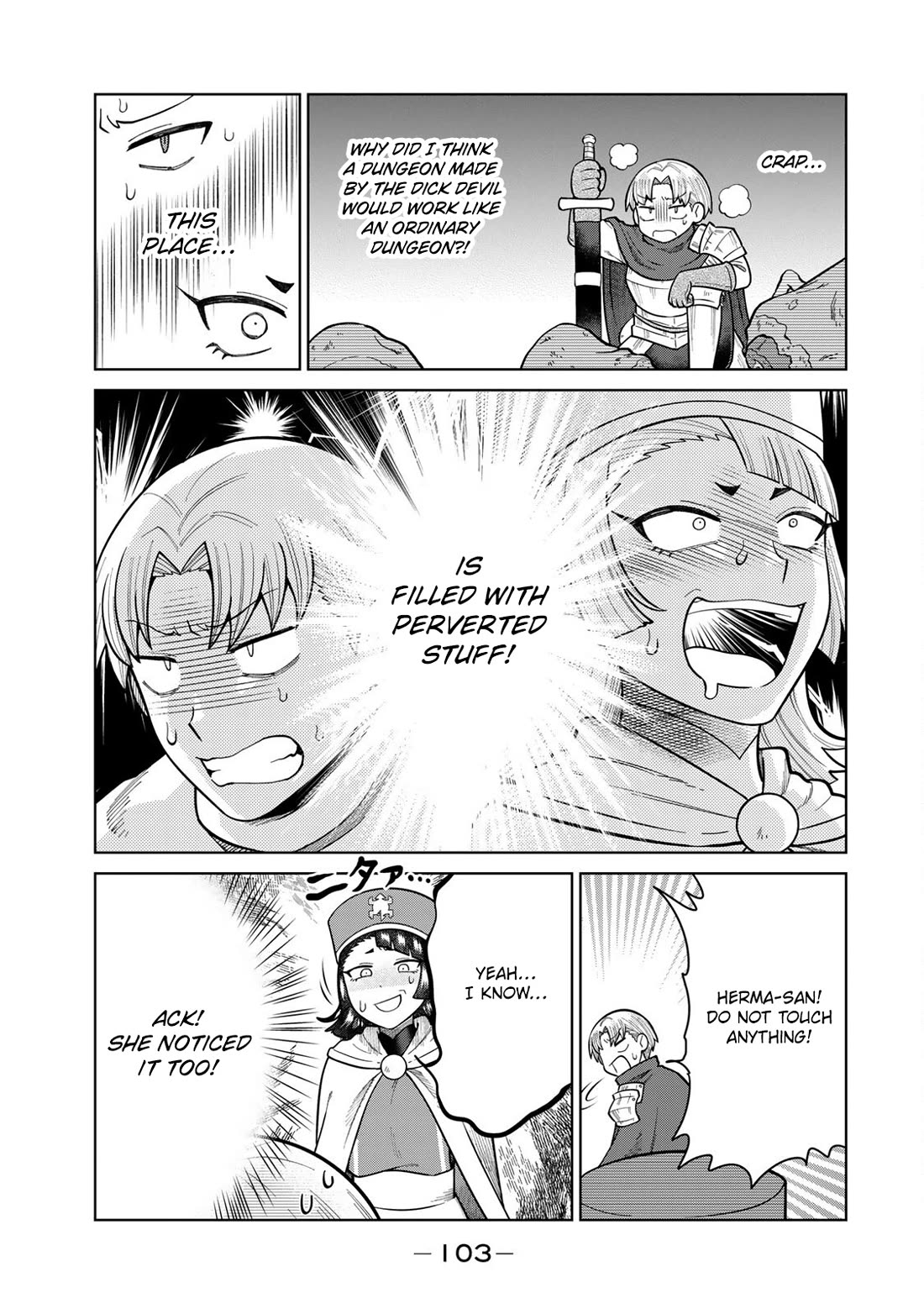 Chase the Chin Chin Devil! Chapter 19 page 5 - Chapter 19: Clear the Dick Devil Dungeon!